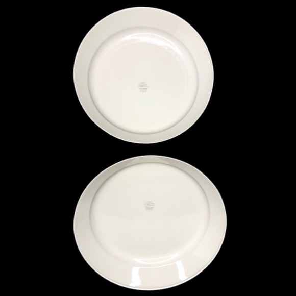 2 Corelle Gypsum 10-1/4" Dinner Plates * pre-owned - Picture 3 of 5